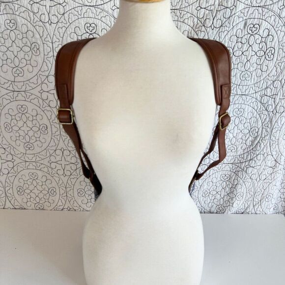 Madden‎ Girl Backpack  Denim Chambray Vegan Leather - Picture 2 of 13